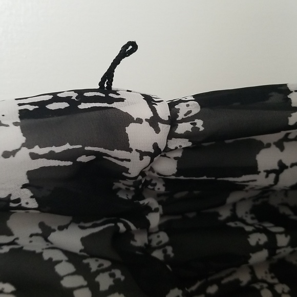 AGB Black & White Tank Dress EUC - Picture 3 of 9